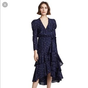 Joie Miraly High-Low Midi Dress- new with tags